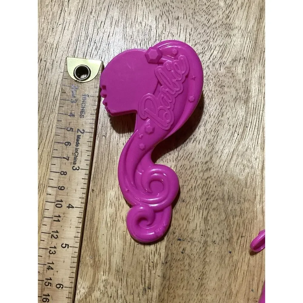 Barbie Silhouette Doll Hairbrush And straightener Hair Brush For‎ Pretend Play